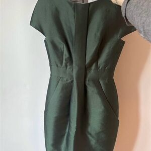 Barneys New York Forest Green Dress